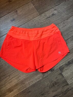 oiselle Coral-Red Women's Athletic Shorts